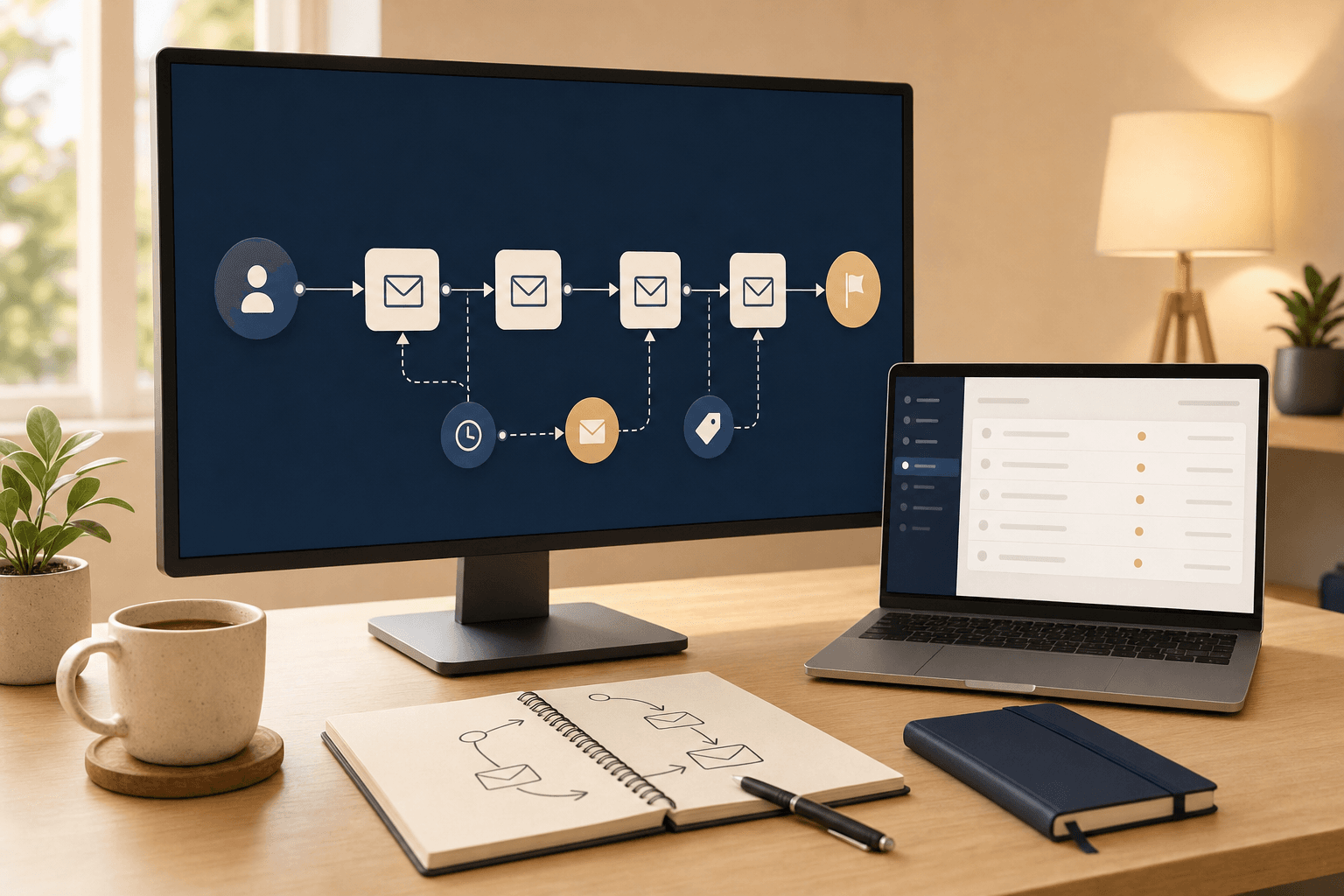 ESP Setup & Journey Emails — Platform setup and lifecycle automation building.